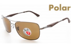 Ray-Ban Aviator Square Flex Sport Polarised (RB3515 029/83 61mm) saules brilles